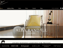 Tablet Screenshot of alexrandall.co.uk